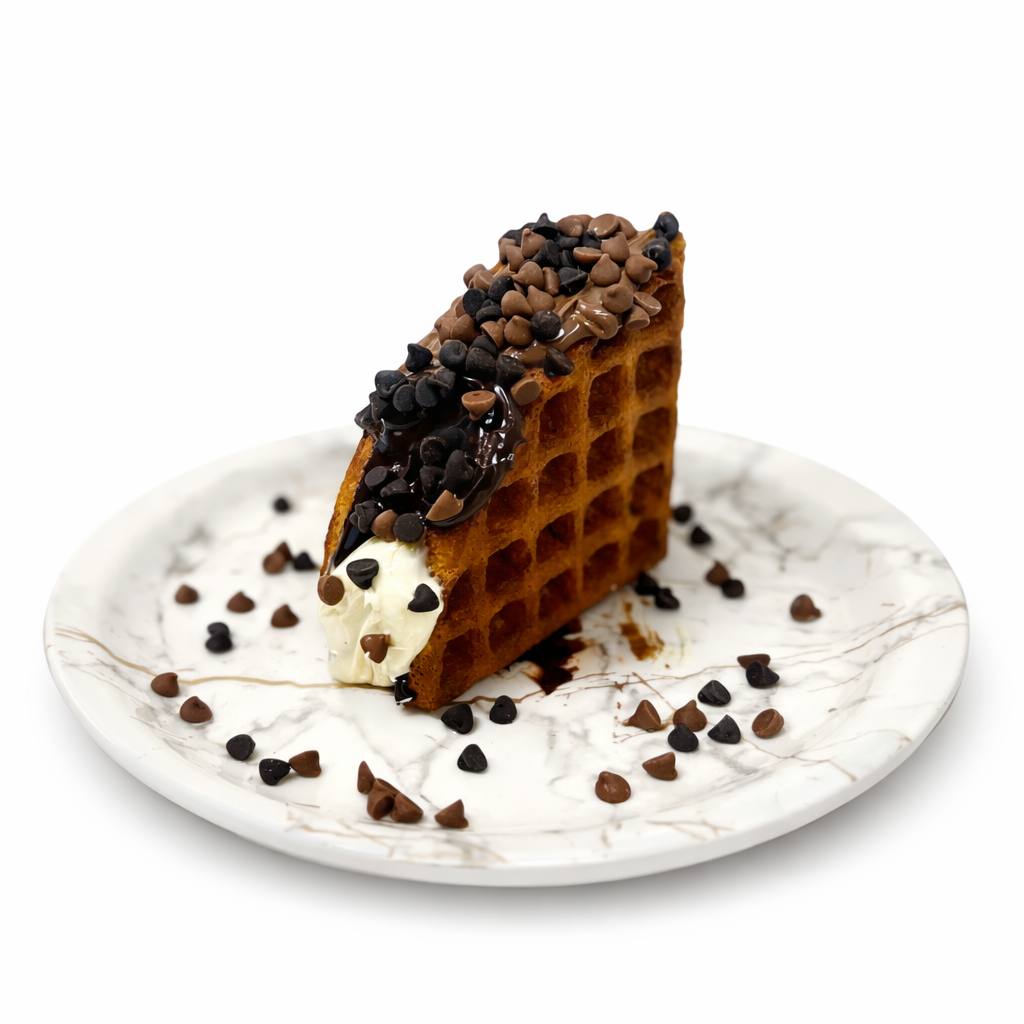 Triple Chocolate Waffle